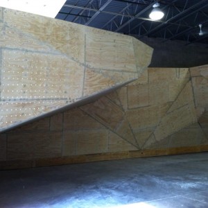 Construction phase with Leading Edge Climbing Walls