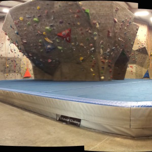 Carpet bouldering!