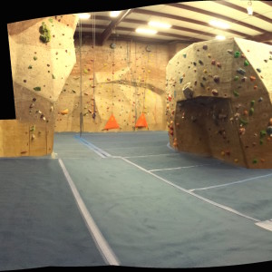 Carpet bouldering!